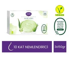 Duru Hydro Pure Aloe Vera Katı Sabun 3x450 gr