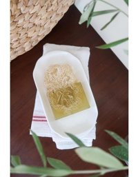 Turkishcare Doğal Kabak Lifli Avokado-Kabak Lifli Katı Sabun 120 gr