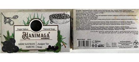 Hanımağa Doğal Ardıç Katranı Katı Sabun 100 gr
