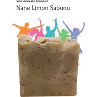 White Diamond Organik Limon-Nane Katı Sabun 100 gr
