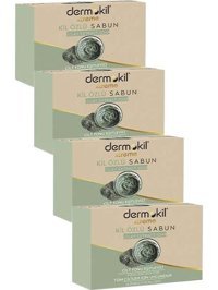 Dermokil Kil Özlü Katı Sabun 4x100 gr