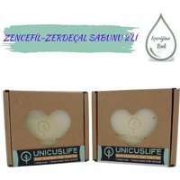 Unicuslife Doğal El Yapımı Zencefil-Zerdeçal Katı Sabun 2x100 gr