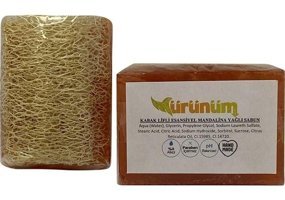 Ürünüm Şifalı Bitkiler Kabak Lifli-Mandalina Katı Sabun 100 gr