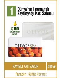Olivos Doğal Kayısı Katı Sabun 250 gr