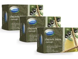 Mecitefendi Organik Zeytinyağlı Katı Sabun 3x125 gr