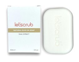 Let'Scrub Doğal Salyangoz Özü-Zeytinyağlı Katı Sabun 100 gr