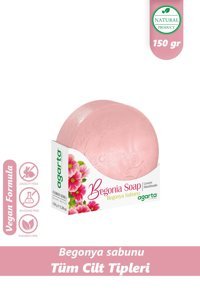 Agarta El Yapımı Doğal Begonya Katı Sabun 150 gr