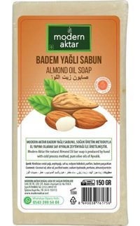 Modern Aktar El Yapımı Badem Katı Sabun 150 gr
