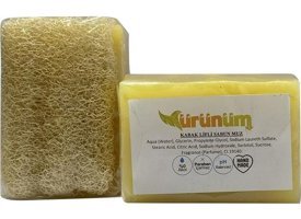 Ürünüm Şifalı Bitkiler Gliserinli-Kabak Lifli-Muz Katı Sabun 100 gr
