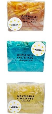 Monsieur Premiere Kaymak-Okyanus-Zerdeçal Katı Sabun 3x120 gr