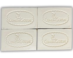 Cunda Gözde Hamam Beyaz Katı Sabun 4x800 gr