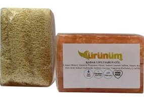 Ürünüm Şifalı Bitkiler Gliserinli-Gül-Kabak Lifli Katı Sabun 100 gr