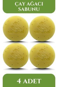 Sabunal Akne Karşıtı Çay Ağacı Katı Sabun 4x100 gr