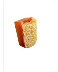 Kirli Katı Sabun Doğal Kabak Lifli-Kil Katı Sabun 120 gr