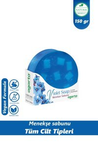 Agarta El Yapımı Doğal Menekşe Katı Sabun 150 gr