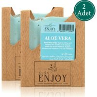 Sudsenjoyoil Doğal El Yapımı Aloe Vera Katı Sabun 2x100 gr