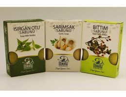 Osmanlı Bıttım-Isırgan-Sarımsak Katı Sabun 3x100 gr