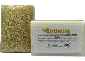 Ürünüm Şifalı Bitkiler Defne-Kabak Lifli-Keçi Sütlü Katı Sabun 100 gr