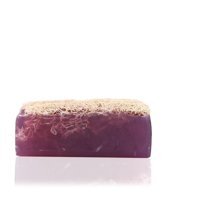 Comesbeauty Doğal Kabak Lifli Kabak Lifli-Leylak Katı Sabun 120 gr
