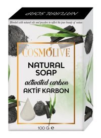 Cosmolive Aktif Karbon Aktif Karbon Katı Sabun 100 gr