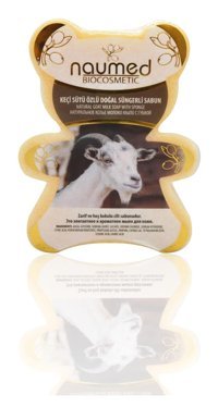 Naumed Doğal Ayıcık Şeklinde Keçi Sütü Katı Sabun 135 gr