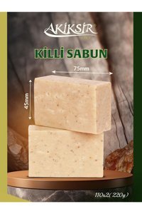 Akiksir Killi Katı Sabun 2x110 gr
