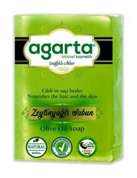 Agarta El Yapımı Doğal Zeytinyağlı Katı Sabun 150 gr