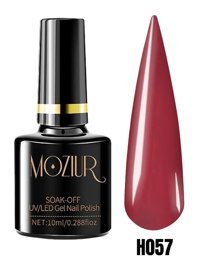 Mozıur H057 Bordo Parlak Kalıcı Oje