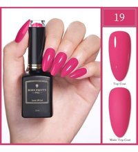 Born Gold Serisi 19 Pembe Parlak Kalıcı Oje