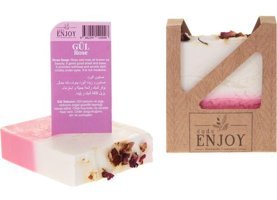 Suds Enjoy Doğal El Yapımı Gül Katı Sabun 100 gr