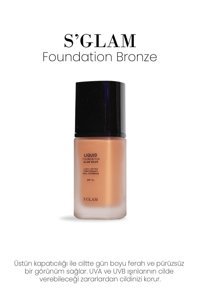 S'GLAM Tan Güneş Koruyuculu SPF 15 Sıvı Likit Fondöten 30 ml