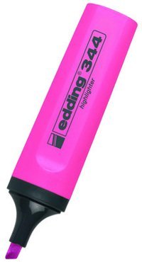 Edding Neon Pembe Fosforlu Kalem