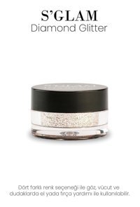 S'Glam Diamond Toz Işıltılı Tekli Far Bakır