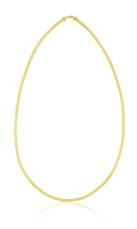 Pirmoda Sonsuzluk Beyaz Taşlı 925 Ayar Kararmayan Düz Zincir Kadın Gümüş Kolye 45 cm