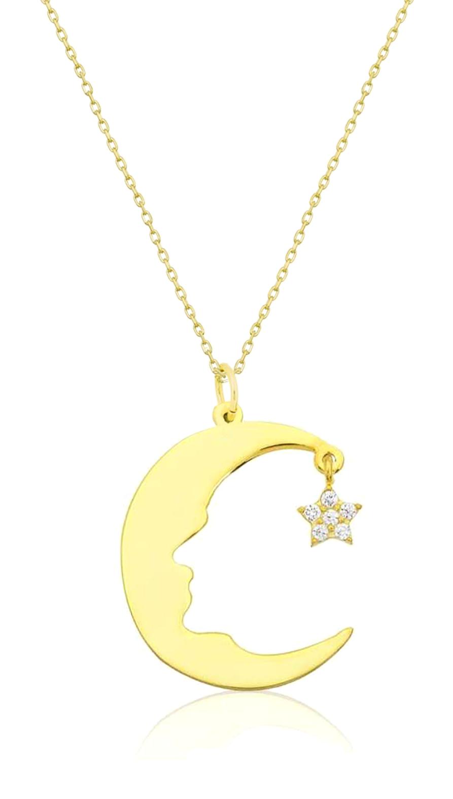 Elika Silver Beyaz Zirkon Taşlı 925 Ayar Evet Kararmayan Düz Zincir Kadın Gümüş Kolye 43 cm