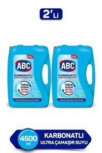 Abc Ekstra Hijyen Banyo-Mutfak İçin Konsantre Sıvı Çamaşır Suyu 2x3.25 lt