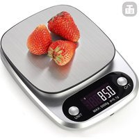 Hainan Shenda Dijital Hassas Hazneli 200 kg Mutfak Tartısı Gri