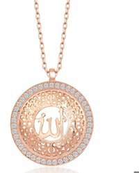 Serra Jewels Yazılı Beyaz Zirkon Taşlı 925 Ayar Kararmayan Forse Zincir Kadın Gümüş Kolye 45 cm
