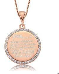 Serra Jewels Ayetel Kürsi Beyaz Zirkon Taşlı 925 Ayar Kararmayan Plaka Forse Zincir Kadın Gümüş Kolye 45 cm