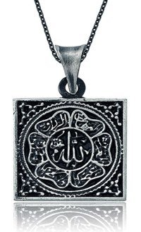 Serra Jewels Yazılı Gümüş 925 Ayar Kararmayan Forse Zincir Kadın Gümüş Kolye 45 cm
