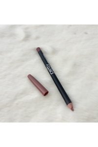 Pretty Beauty No:110 Suya Dayanıklı İnce Kalıcı Mat Dudak Kalemi Kahverengi