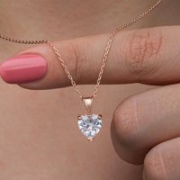 Serra Jewels Kalpli Beyaz Zirkon Taşlı 925 Ayar Kararmayan Damla Forse Zincir Kadın Gümüş Kolye 45 cm