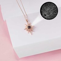Serra Jewels Kutup Yıldızı Beyaz Zirkon Taşlı 925 Ayar Kararmayan Yuvarlak Forse Zincir Kadın Gümüş Kolye 45 cm