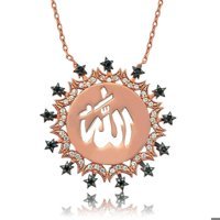 Serra Jewels Yazılı Beyaz Zirkon Taşlı 925 Ayar Kararmayan Forse Zincir Kadın Gümüş Kolye 45 cm