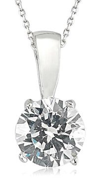 Serra Jewels Tektaş Beyaz Zirkon Taşlı 925 Ayar Kararmayan Forse Zincir Kadın Gümüş Kolye 45 cm