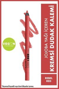 Nyx Professional Makeup Line Loud No:11 Rebel Red İnce Mat Dudak Kalemi Pembe