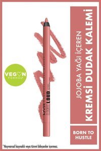 Nyx Professional Makeup Line Loud No:04 Born To Hustle İnce Mat Dudak Kalemi Pembe