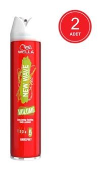 Wella New Wave Dolgunlaştırıcı/Hacim Islak Görünüm Argan Yağlı Güçlü Saç Spreyi 500 ml