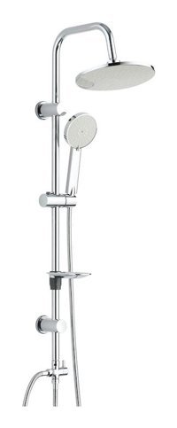 Aqua Bagno Vivera Yağmurlama Sürgülü Mafsallı Duş Seti