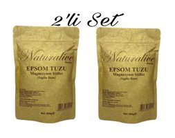 Naturalive Beauty İyotsuz Toz Epsom Tuzu Paket 2x500 gr